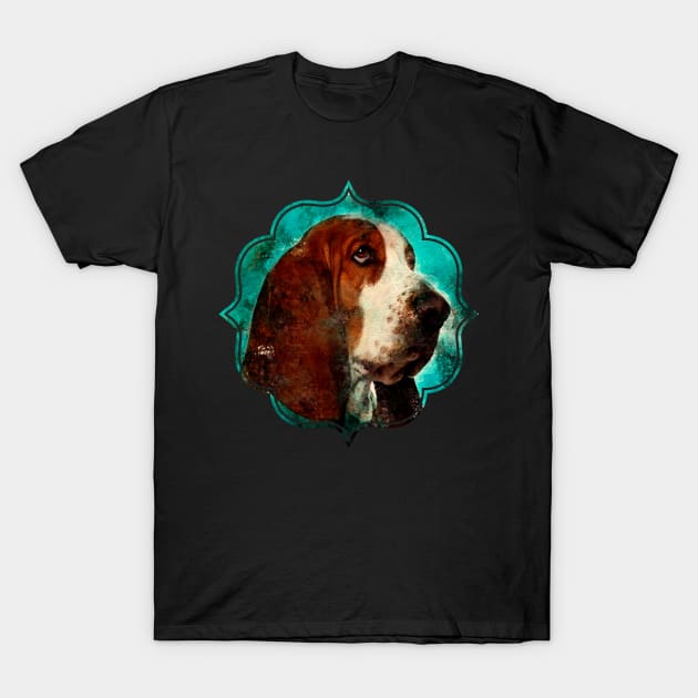 Basset Hound T-Shirt by Nartissima